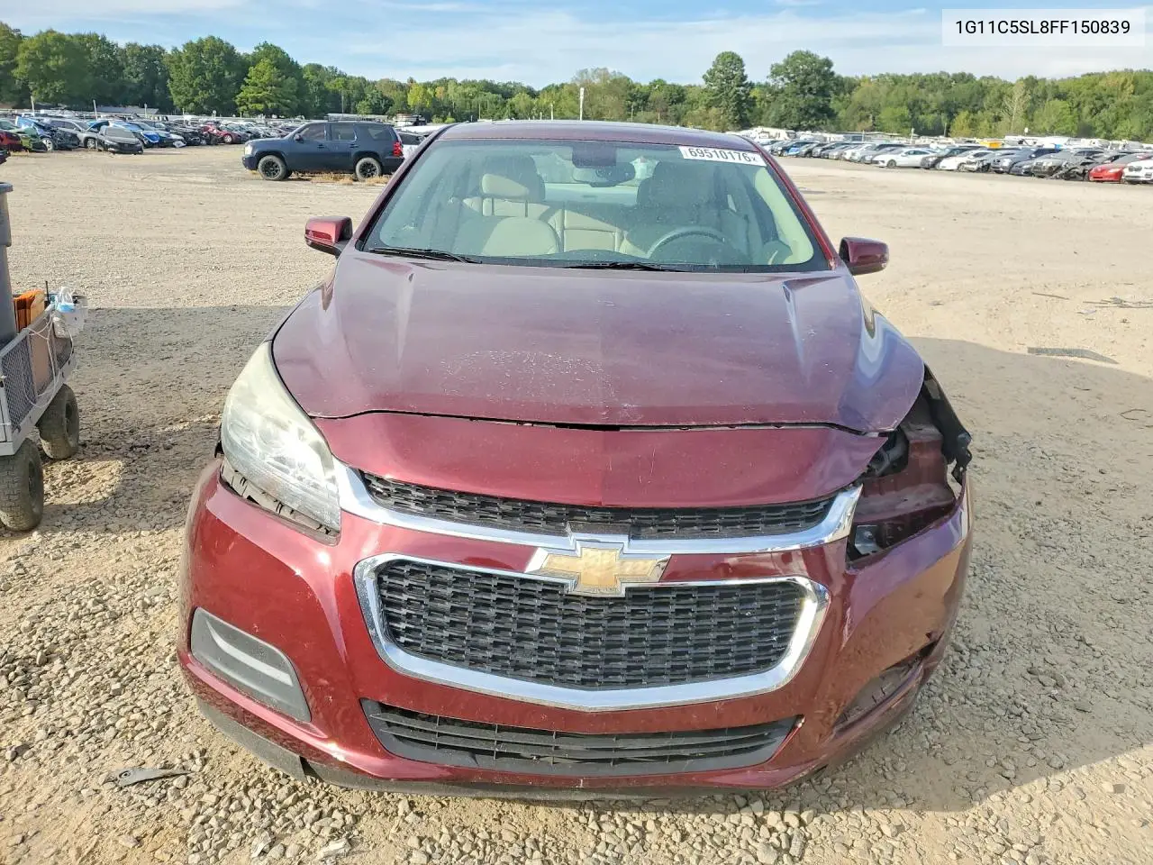 2015 CHEVROLET MALIBU VIN 1G11C5SL8FF150839 — фото 5