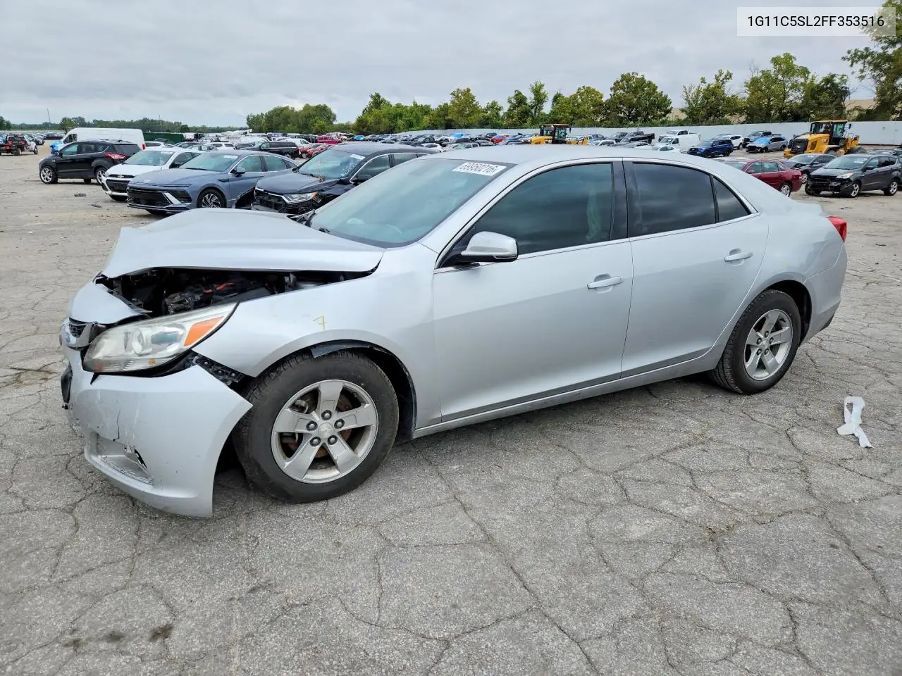 CHEVROLET MALIBU 2015, VIN 1G11C5SL2FF353516