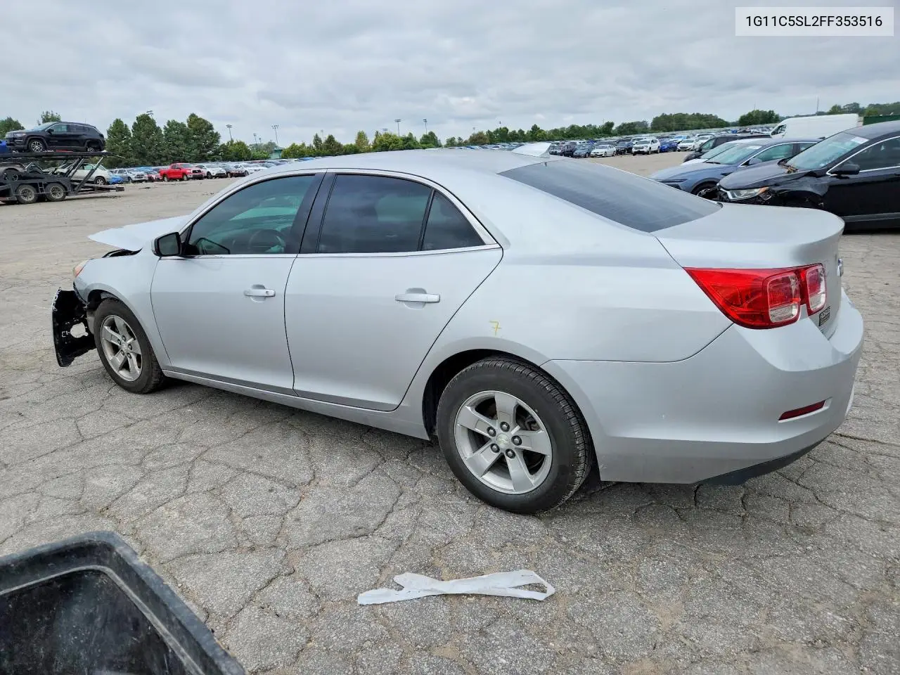 2015 CHEVROLET MALIBU VIN 1G11C5SL2FF353516 — фото 2