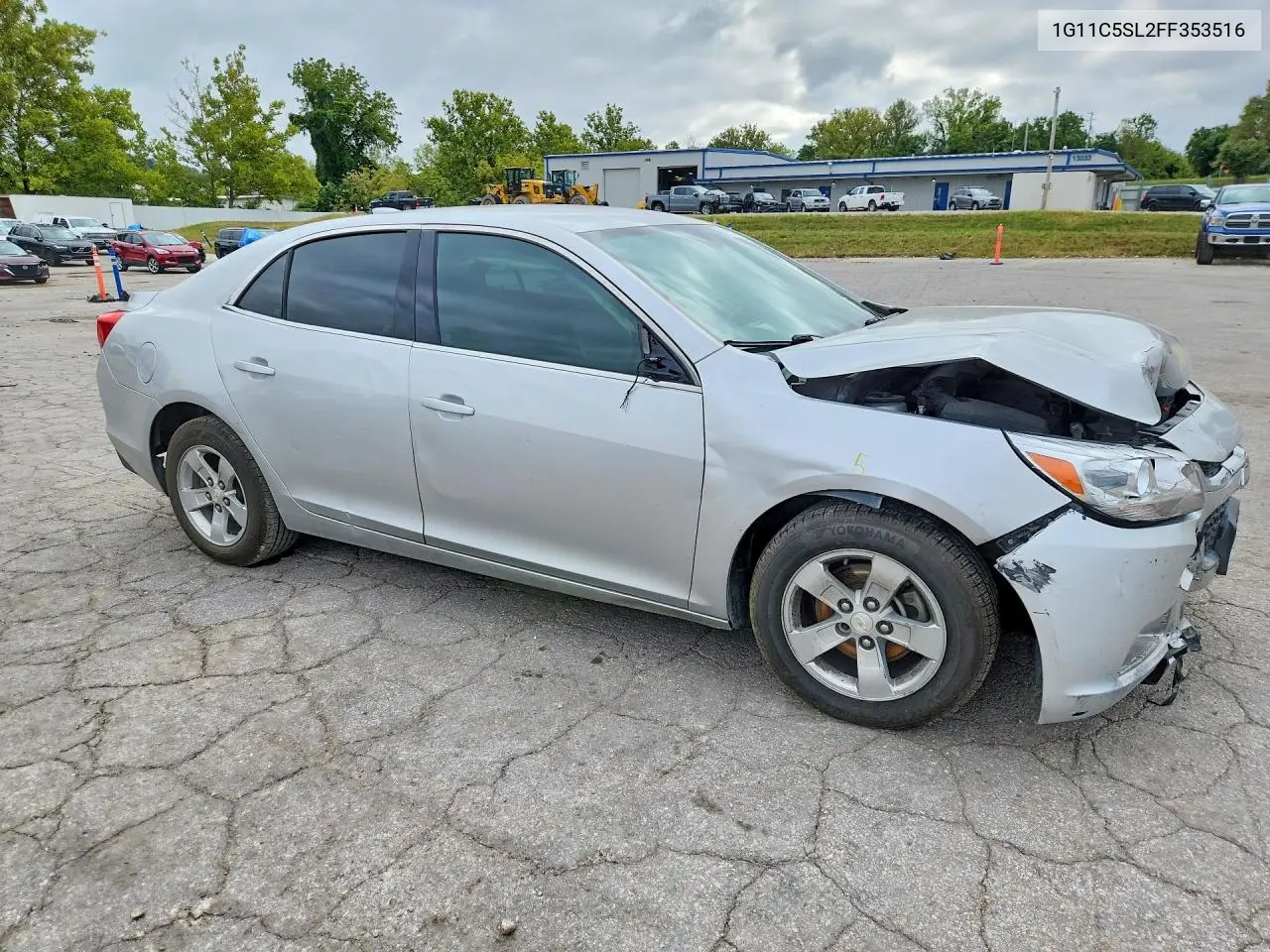 2015 CHEVROLET MALIBU VIN 1G11C5SL2FF353516 — фото 4