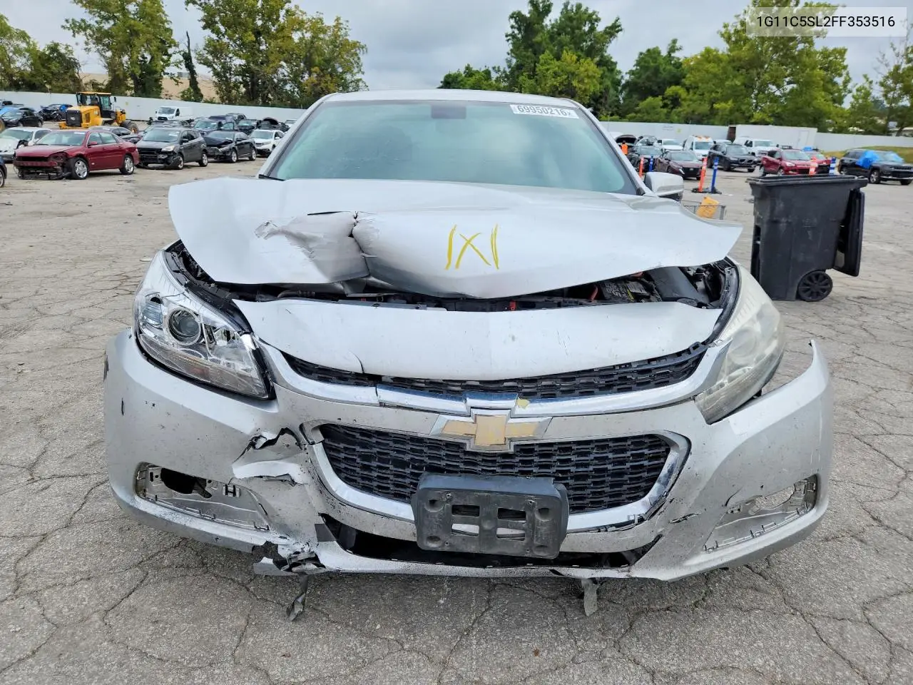2015 CHEVROLET MALIBU VIN 1G11C5SL2FF353516 — фото 5