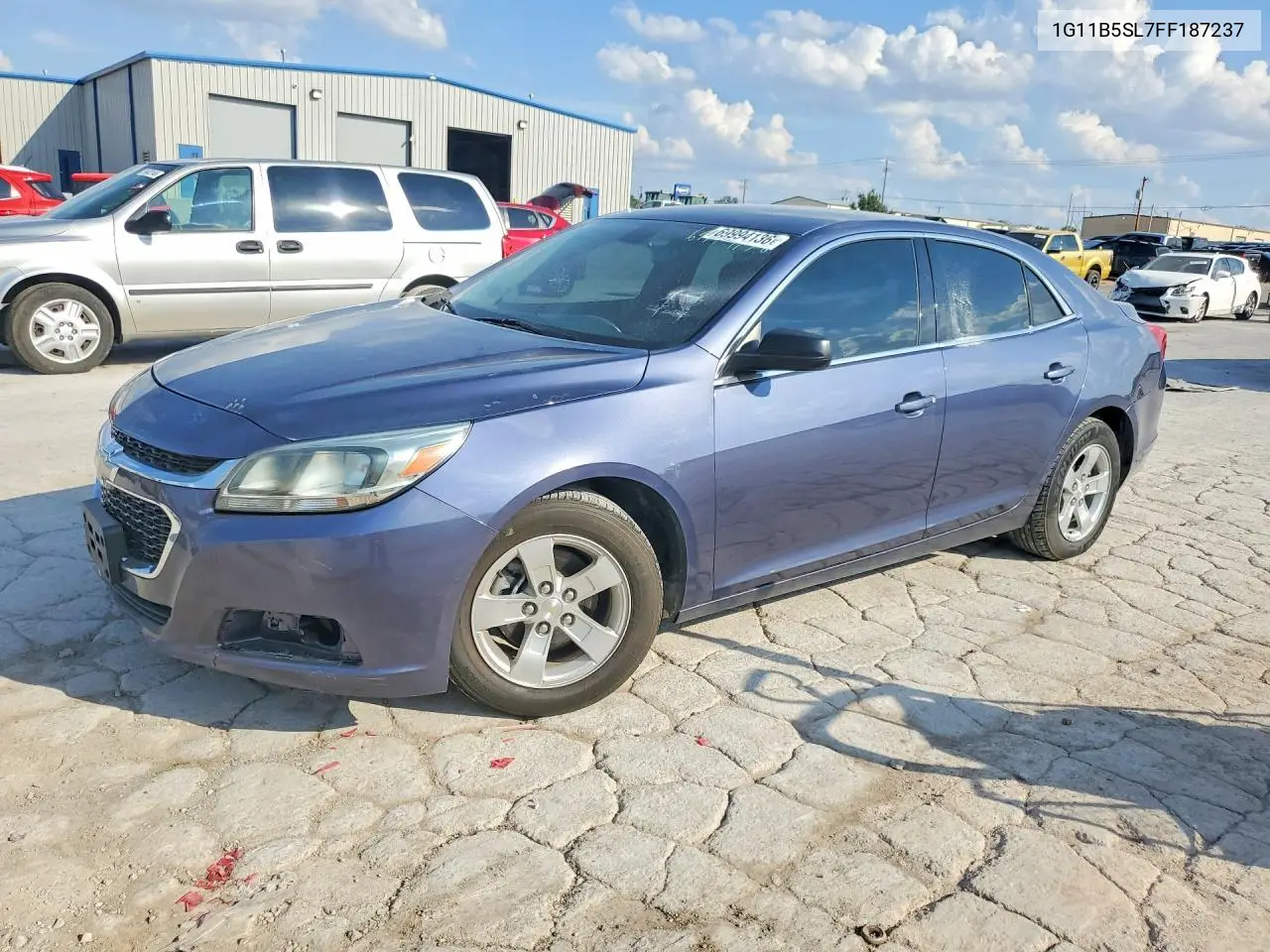 CHEVROLET MALIBU 2015, VIN 1G11B5SL7FF187237