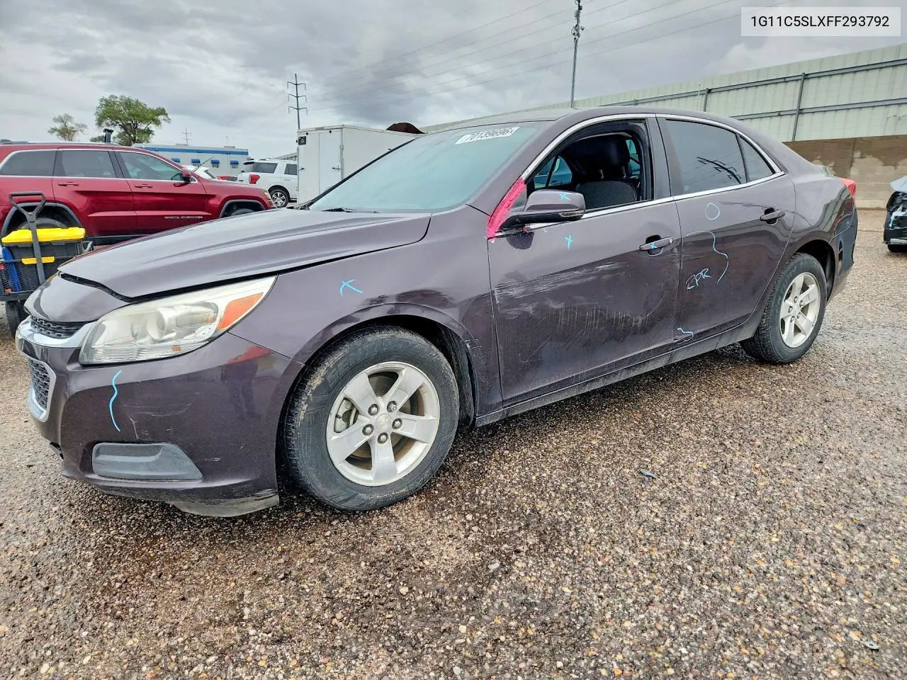 CHEVROLET MALIBU 2015, VIN 1G11C5SLXFF293792