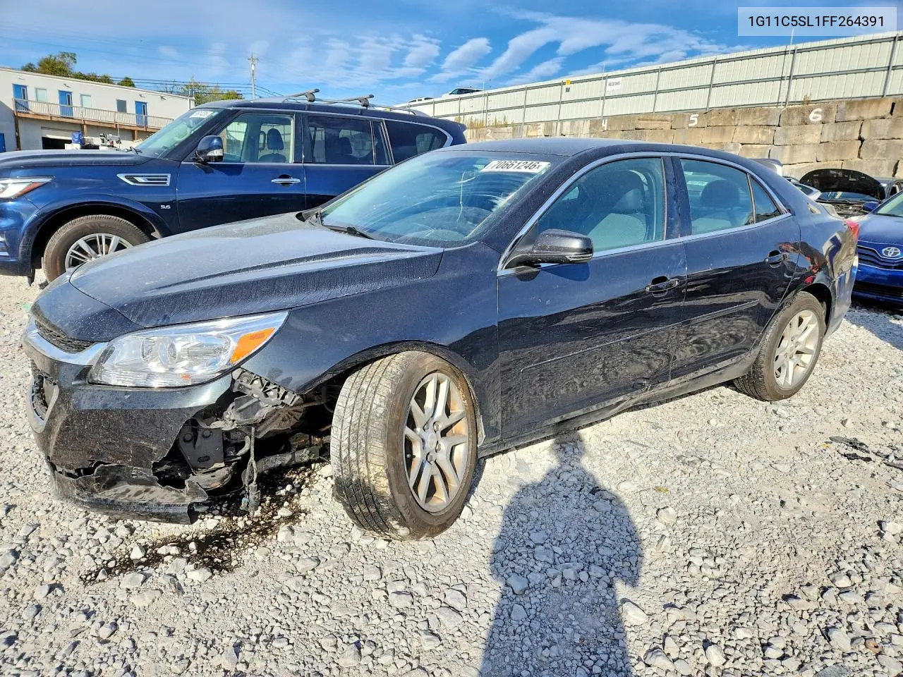 CHEVROLET MALIBU 2015, VIN 1G11C5SL1FF264391