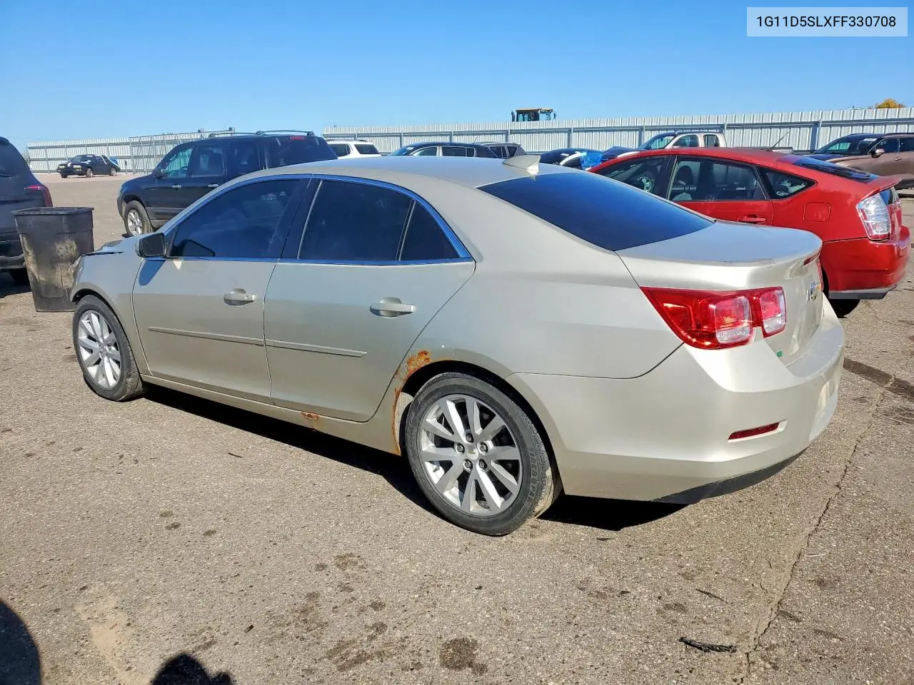 2015 CHEVROLET MALIBU VIN 1G11D5SLXFF330708 — фото 2