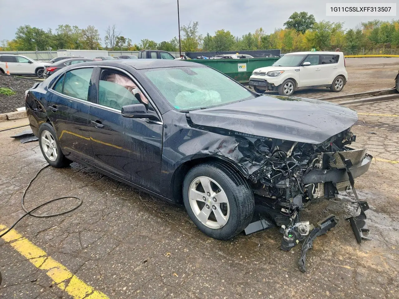 2015 CHEVROLET MALIBU VIN 1G11C5SLXFF313507 — фото 4