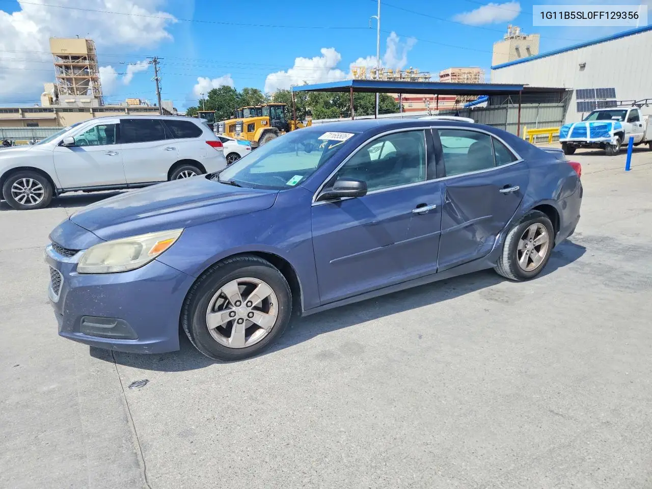 CHEVROLET MALIBU 2015, VIN 1G11B5SL0FF129356