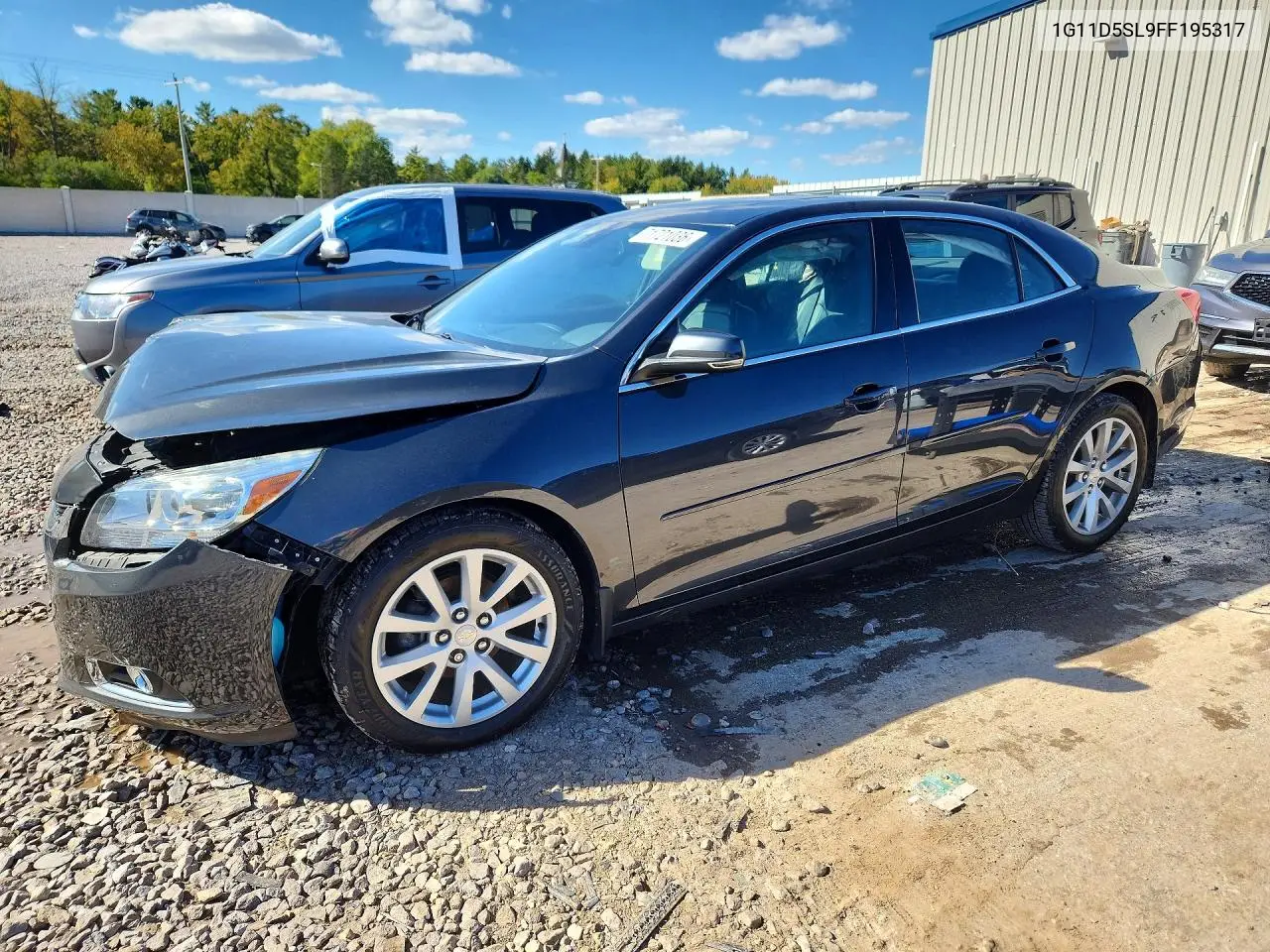 CHEVROLET MALIBU 2015, VIN 1G11D5SL9FF195317