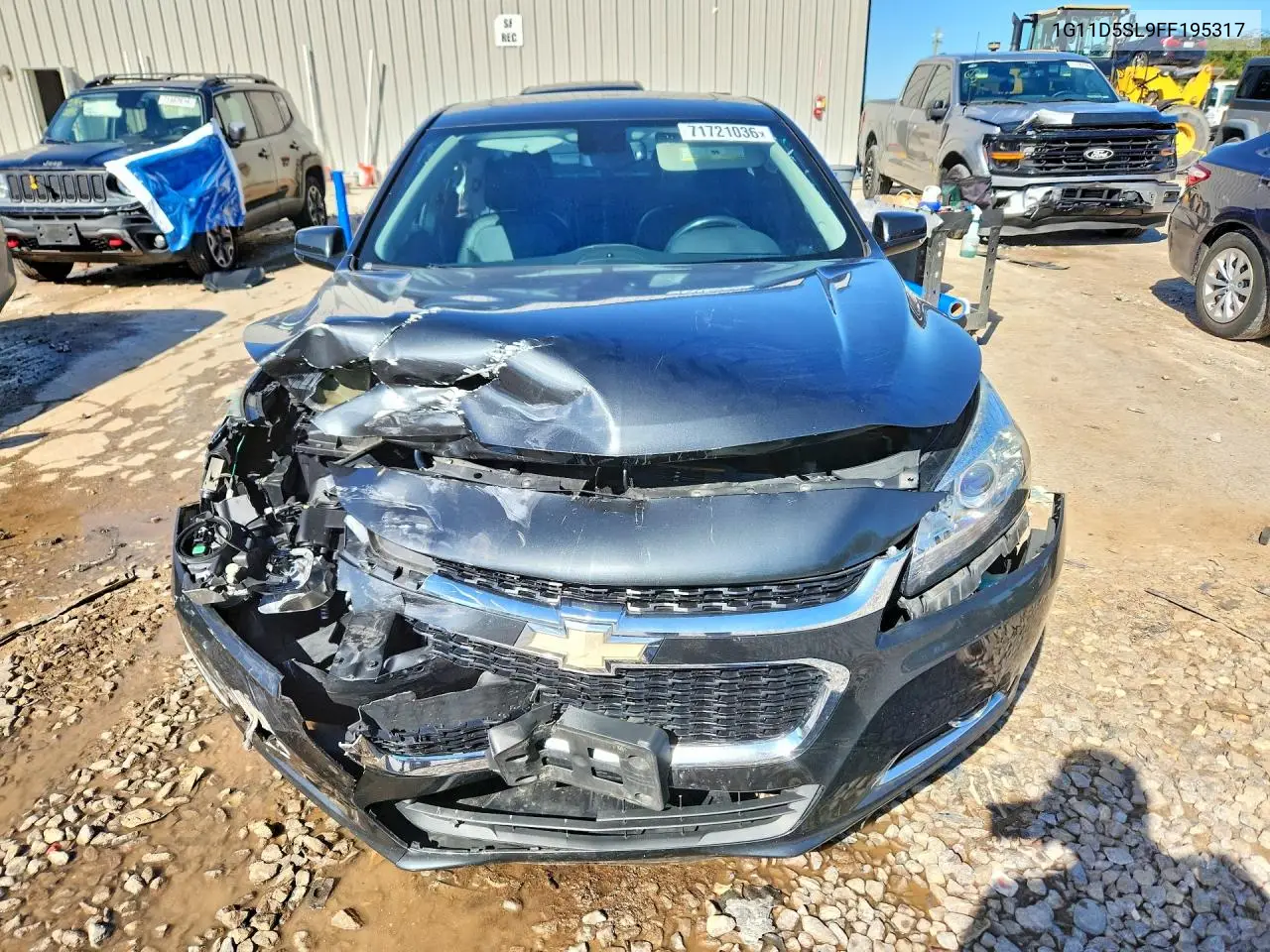2015 CHEVROLET MALIBU VIN 1G11D5SL9FF195317 — фото 5