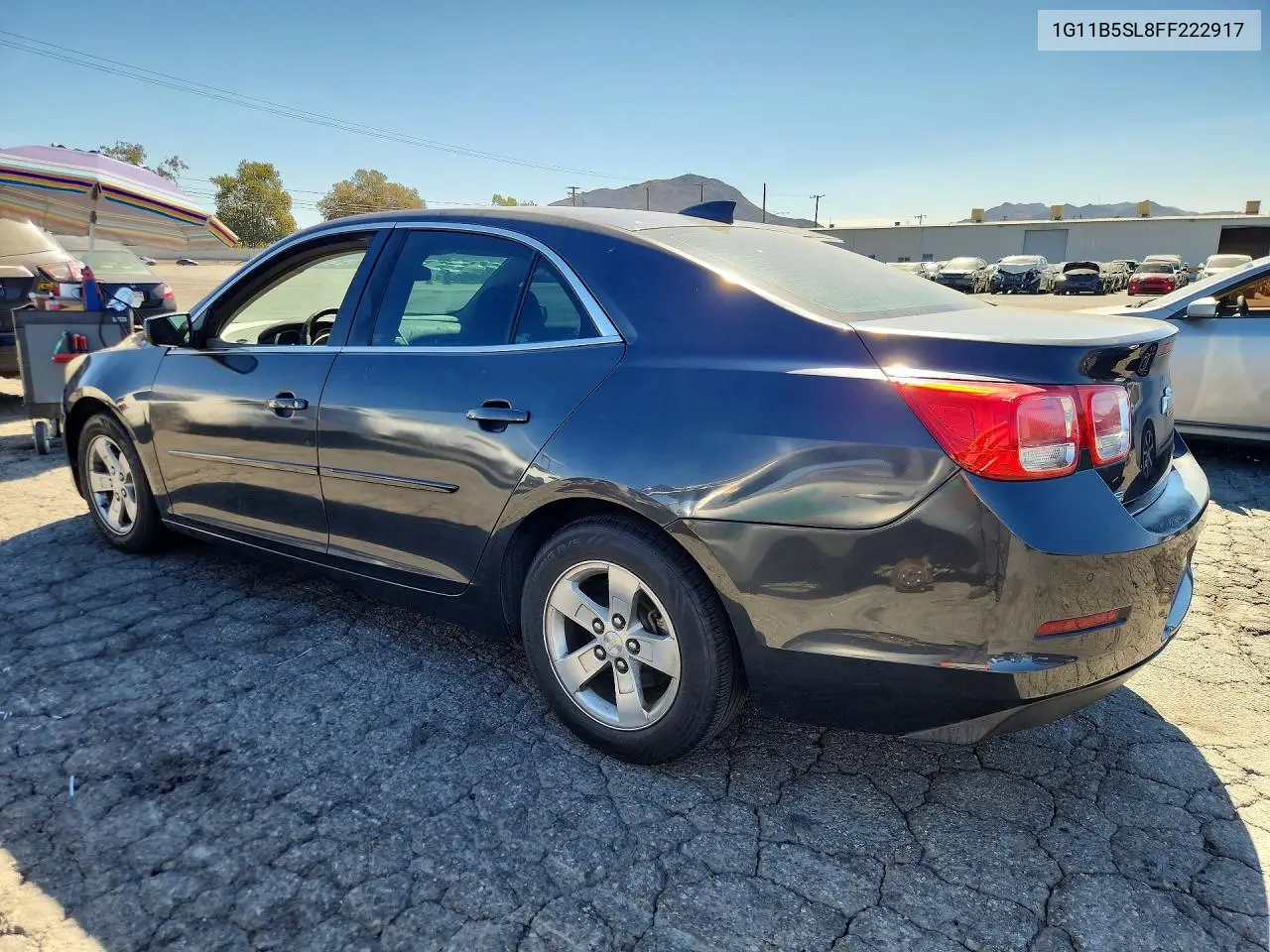 2015 CHEVROLET MALIBU VIN 1G11B5SL8FF222917 — фото 2