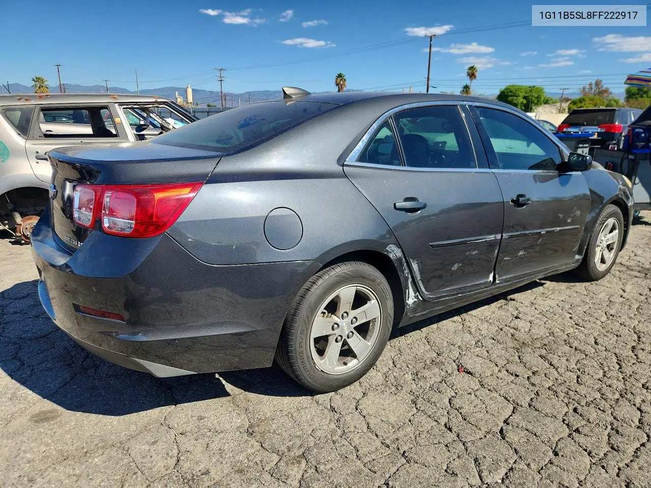 2015 CHEVROLET MALIBU VIN 1G11B5SL8FF222917 — фото 3