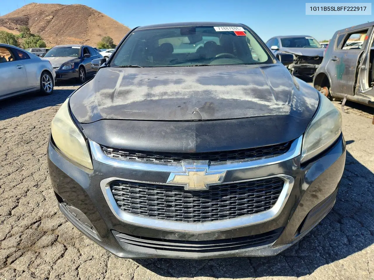 2015 CHEVROLET MALIBU VIN 1G11B5SL8FF222917 — фото 5