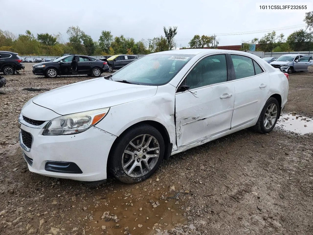 CHEVROLET MALIBU 2015, VIN 1G11C5SL3FF232655