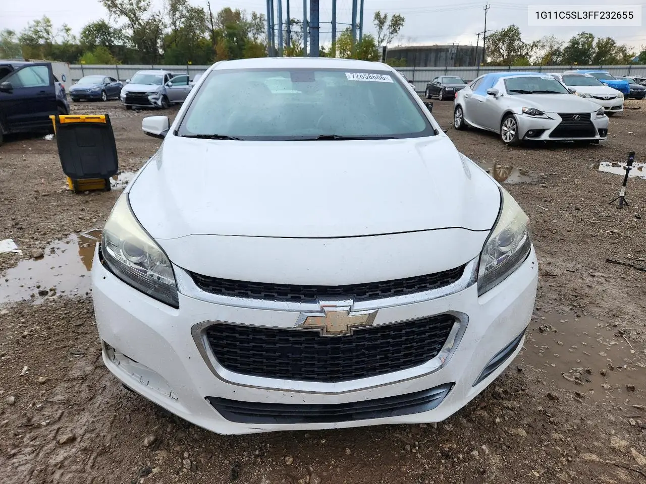 2015 CHEVROLET MALIBU VIN 1G11C5SL3FF232655 — фото 5