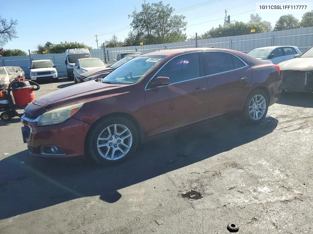 CHEVROLET MALIBU 2015, VIN 1G11C5SL1FF117777