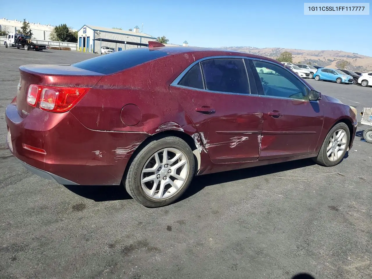 2015 CHEVROLET MALIBU VIN 1G11C5SL1FF117777 — фото 3
