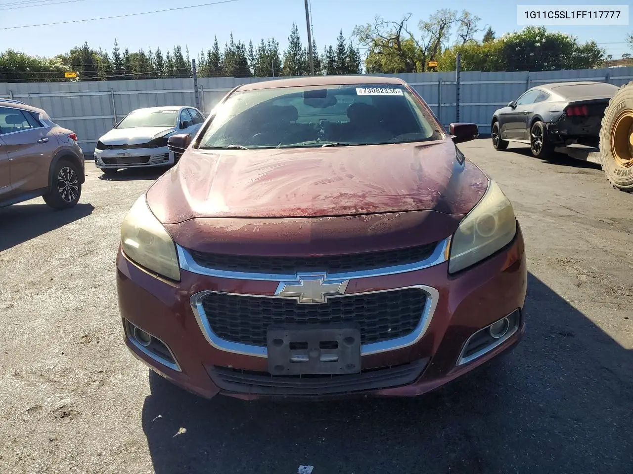 2015 CHEVROLET MALIBU VIN 1G11C5SL1FF117777 — фото 5