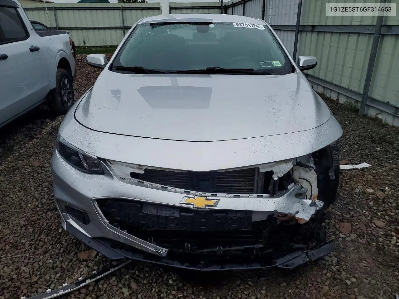 2016 CHEVROLET MALIBU VIN 1G1ZE5ST6GF314653 — фото 5