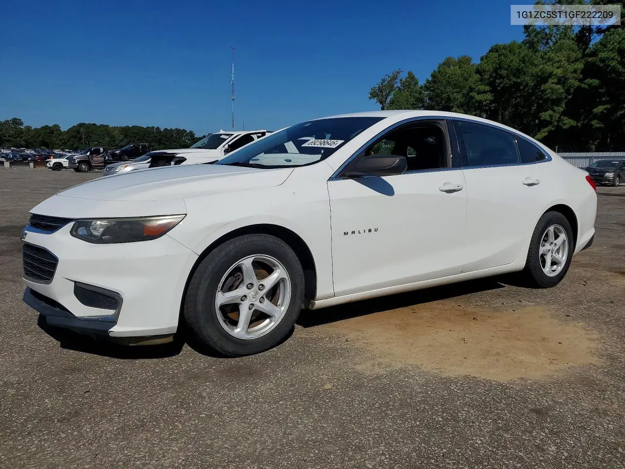 CHEVROLET MALIBU 2016, VIN 1G1ZC5ST1GF222209