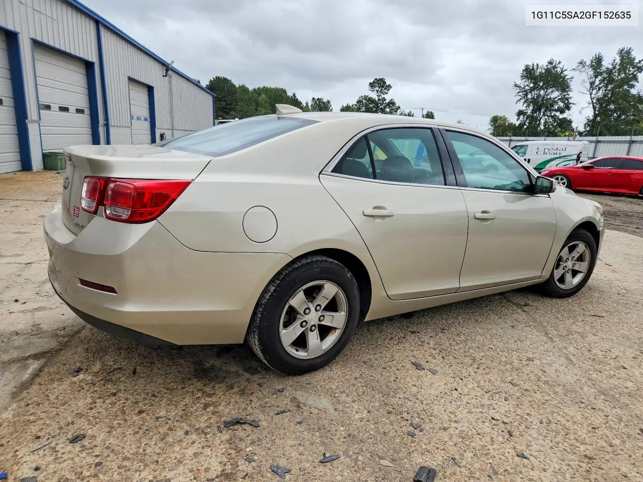 2016 CHEVROLET MALIBU VIN 1G11C5SA2GF152635 — фото 3