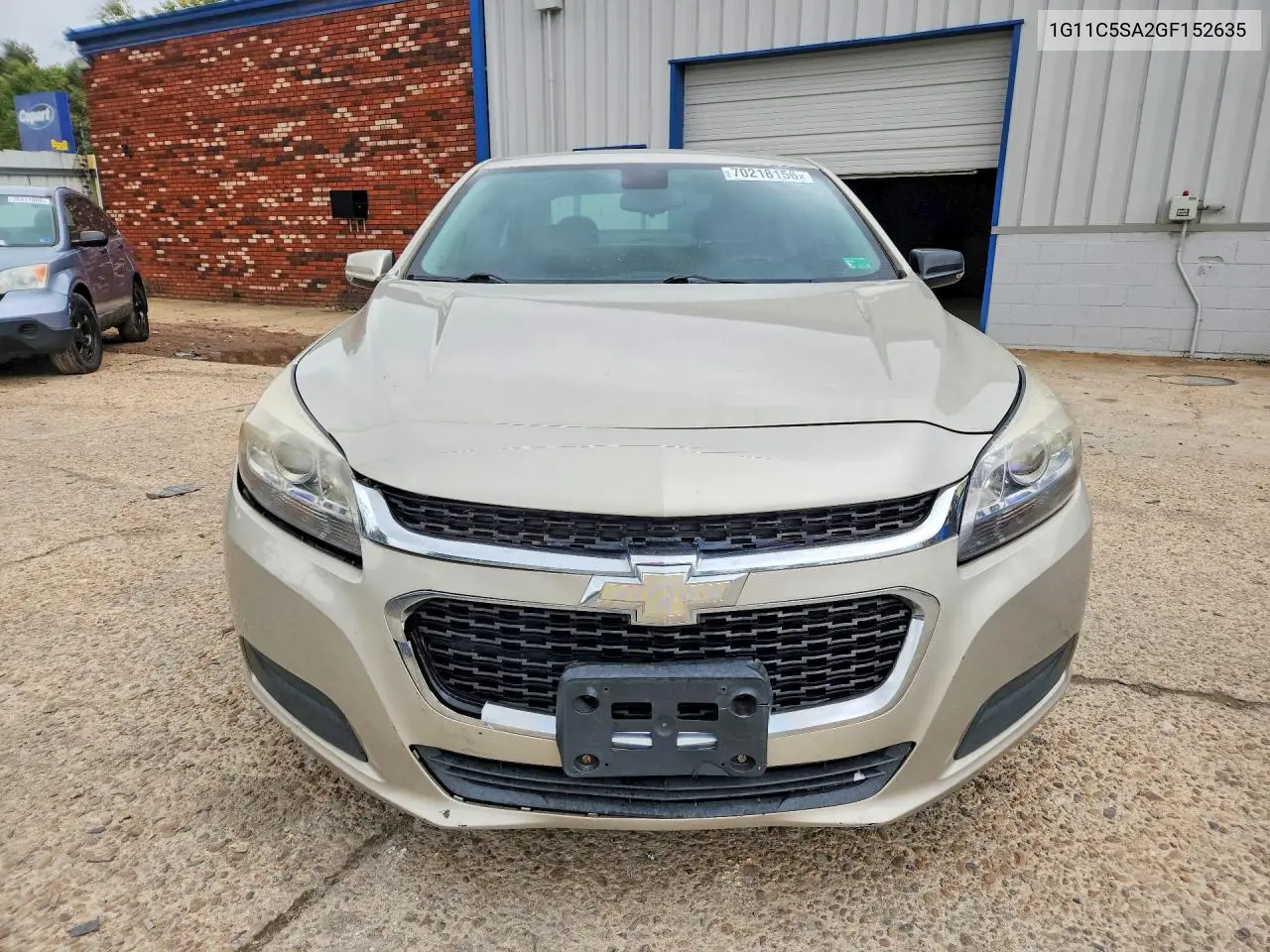 2016 CHEVROLET MALIBU VIN 1G11C5SA2GF152635 — фото 5
