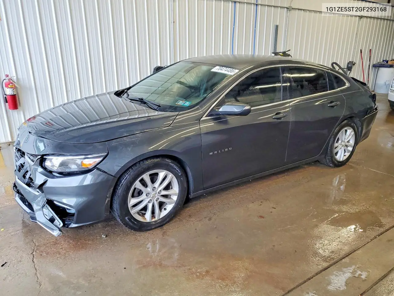 CHEVROLET MALIBU 2016, VIN 1G1ZE5ST2GF293168