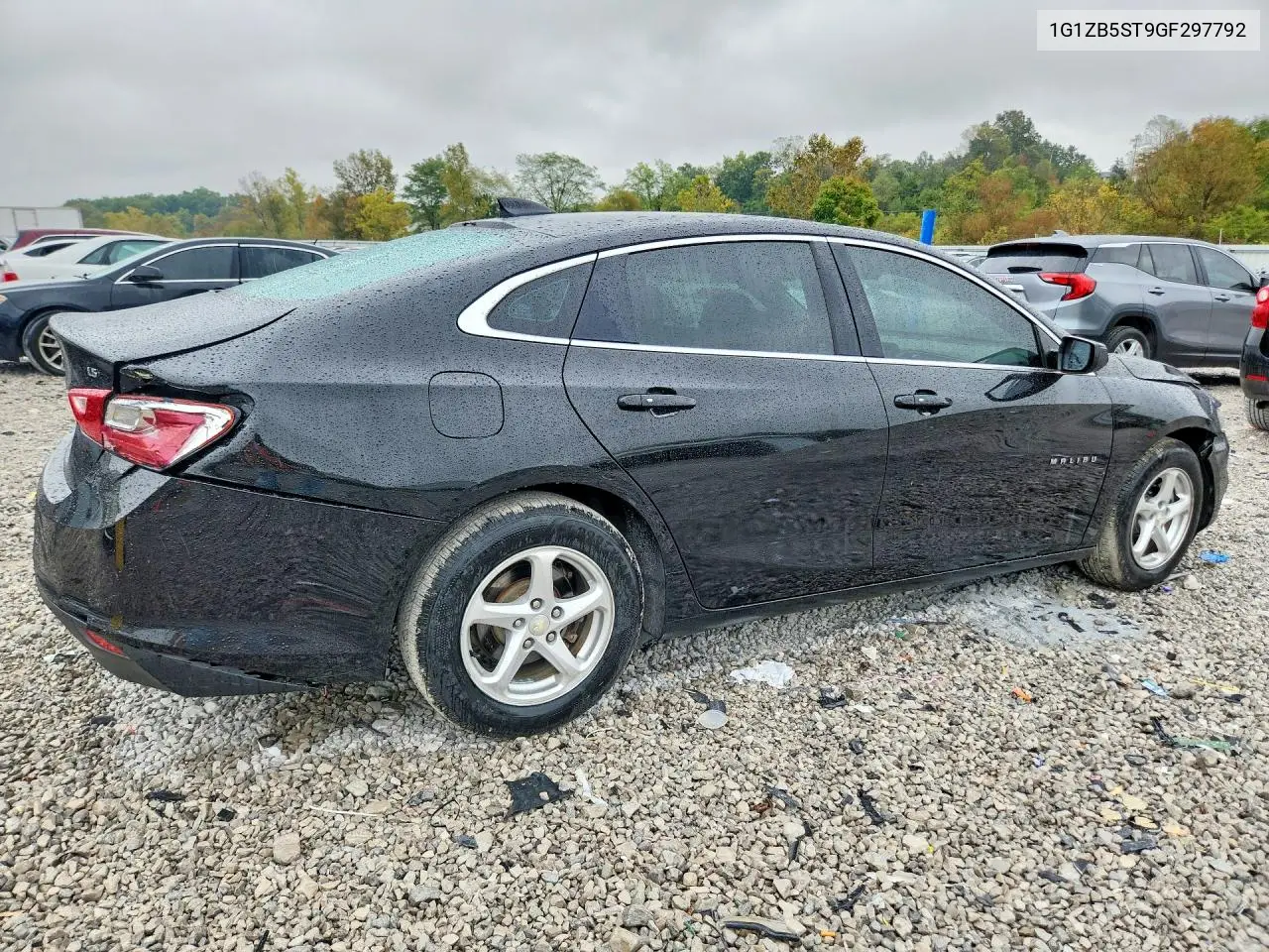 2016 CHEVROLET MALIBU VIN 1G1ZB5ST9GF297792 — фото 3
