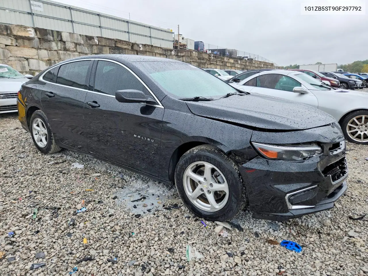 2016 CHEVROLET MALIBU VIN 1G1ZB5ST9GF297792 — фото 4