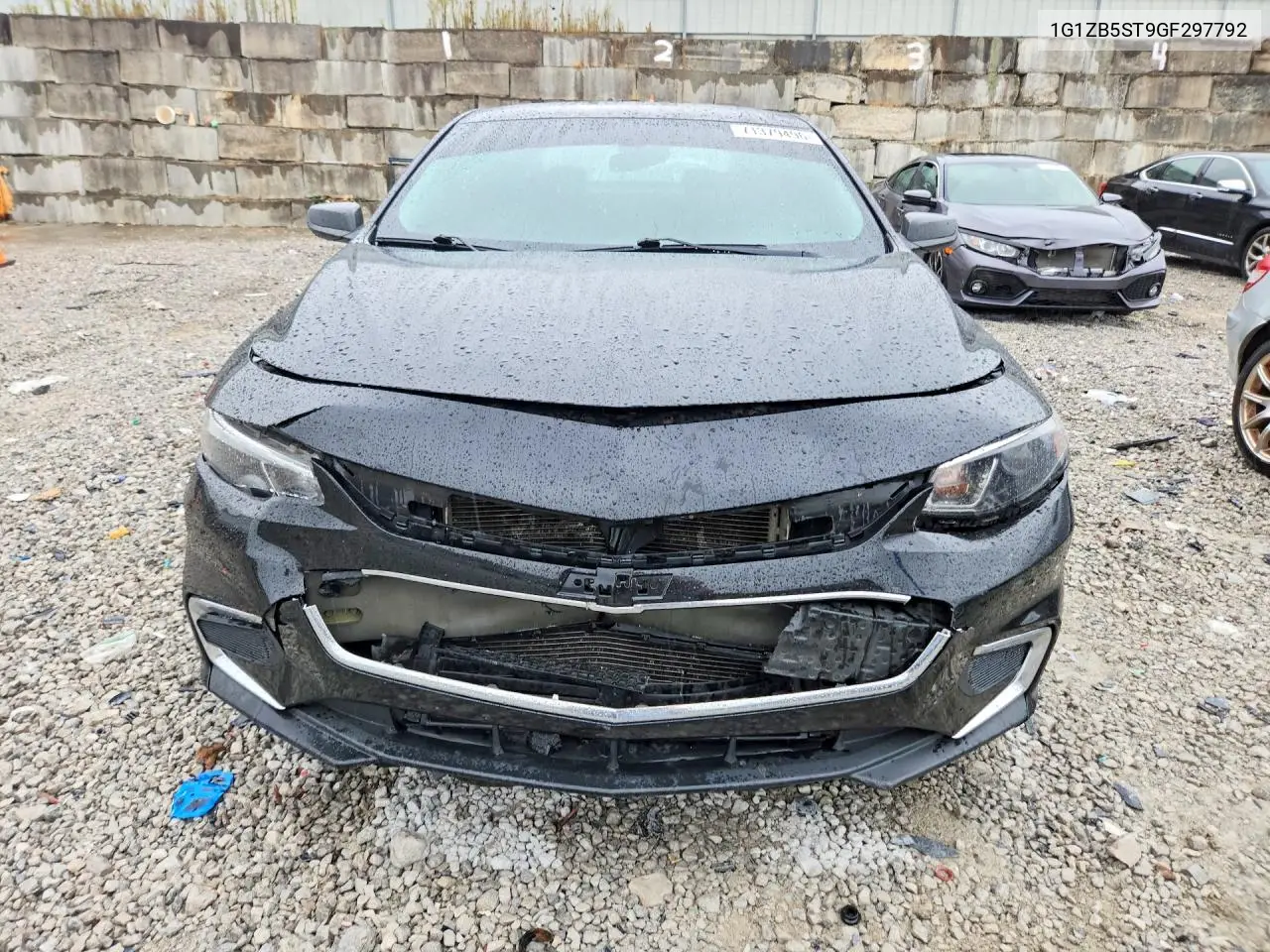 2016 CHEVROLET MALIBU VIN 1G1ZB5ST9GF297792 — фото 5