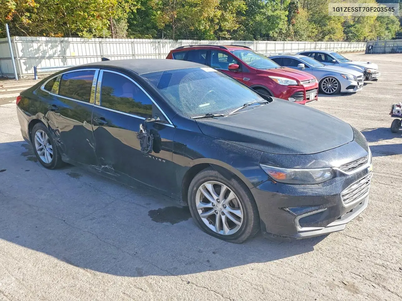 2016 CHEVROLET MALIBU VIN 1G1ZE5ST7GF203545 — фото 4