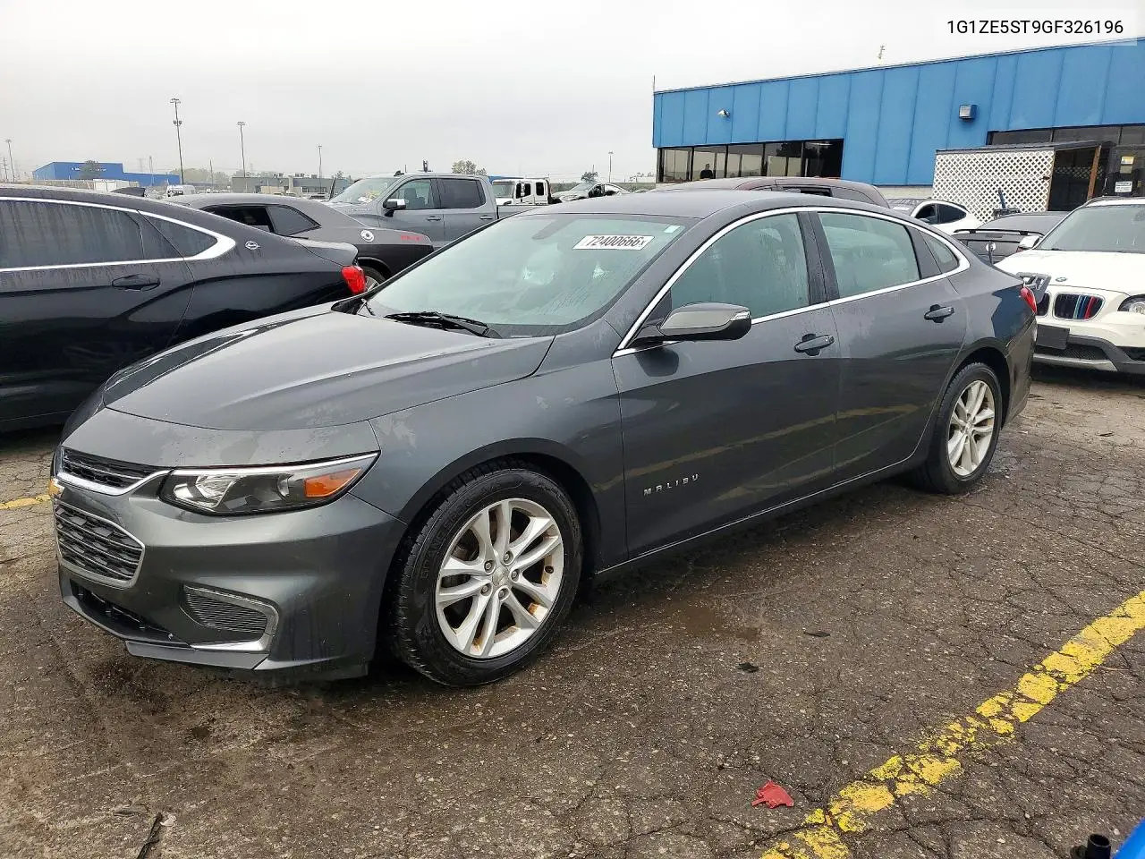 CHEVROLET MALIBU 2016, VIN 1G1ZE5ST9GF326196