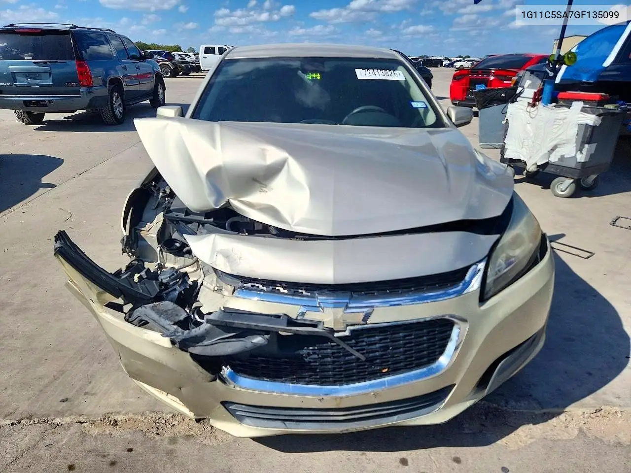 2016 CHEVROLET MALIBU VIN 1G11C5SA7GF135099 — фото 5