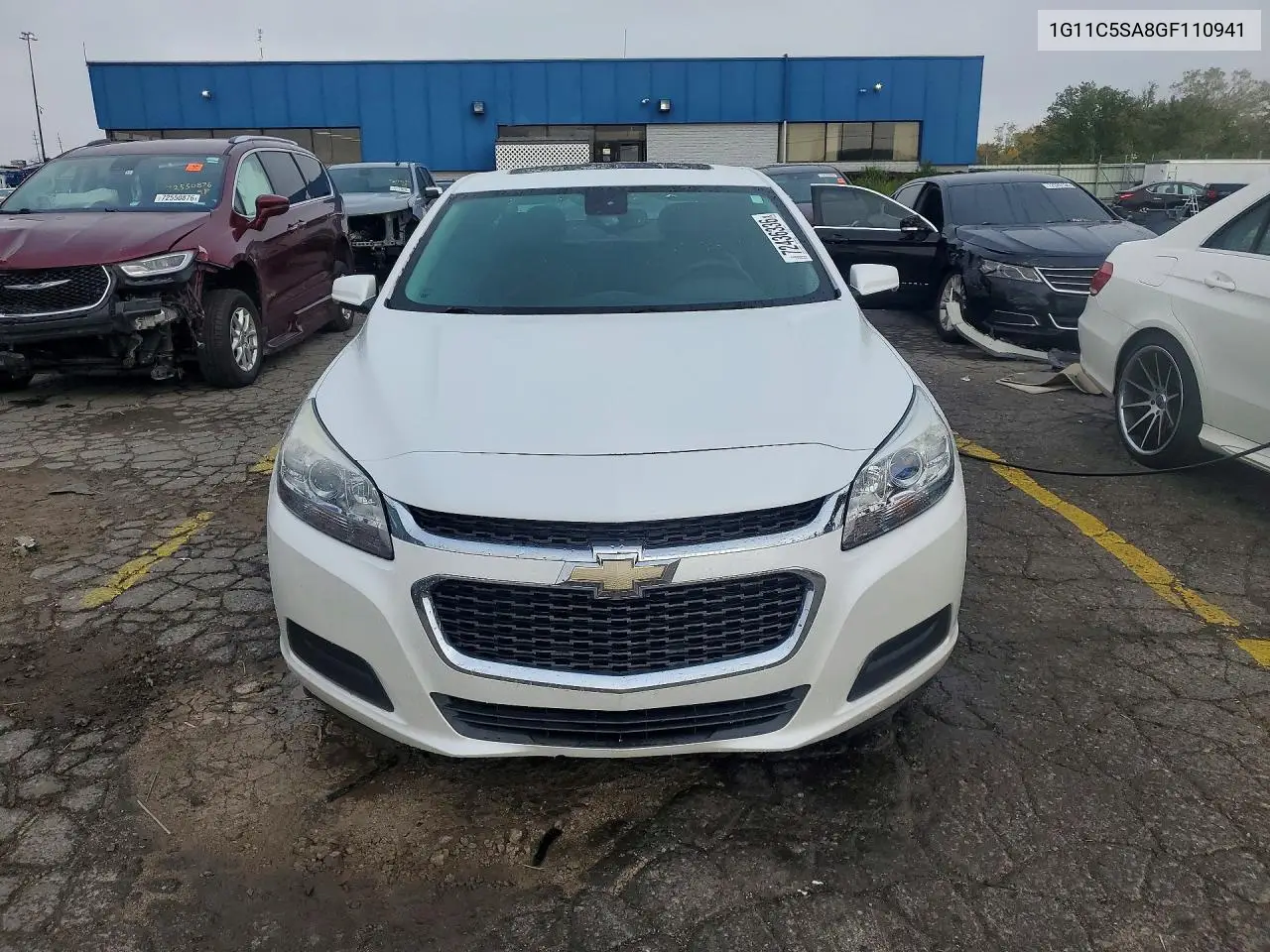 2016 CHEVROLET MALIBU VIN 1G11C5SA8GF110941 — фото 5