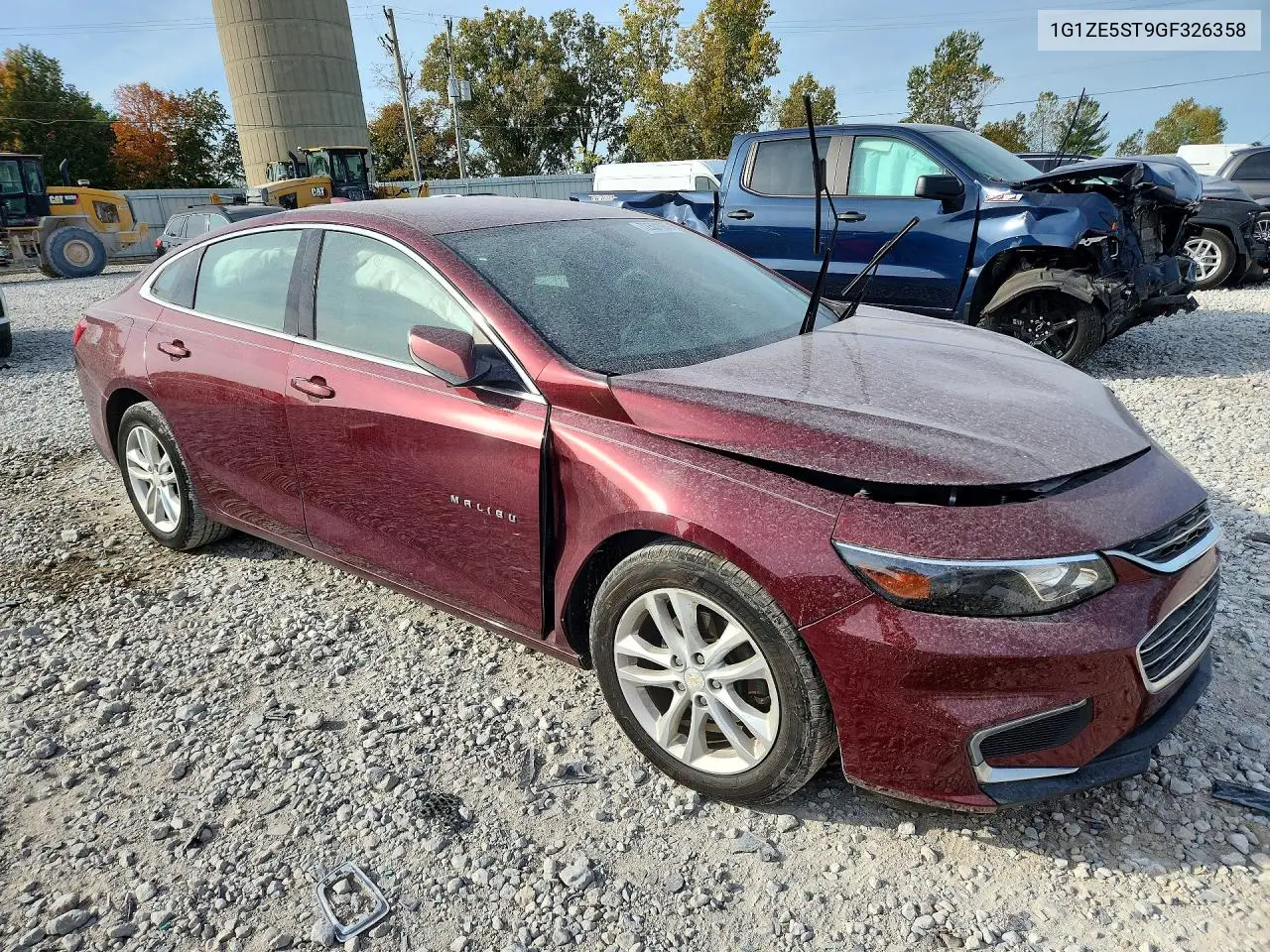 2016 CHEVROLET MALIBU VIN 1G1ZE5ST9GF326358 — фото 4