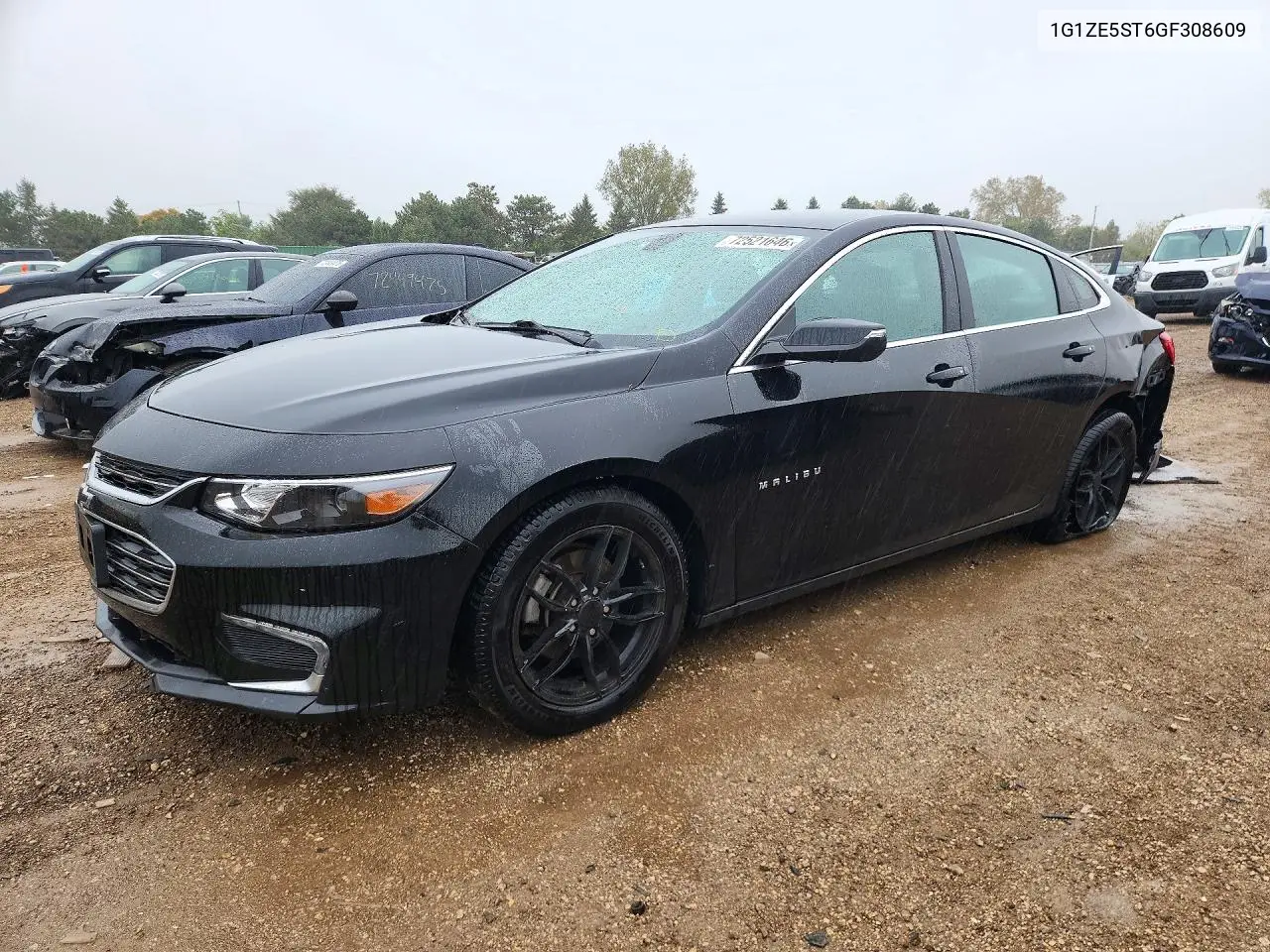 CHEVROLET MALIBU 2016, VIN 1G1ZE5ST6GF308609