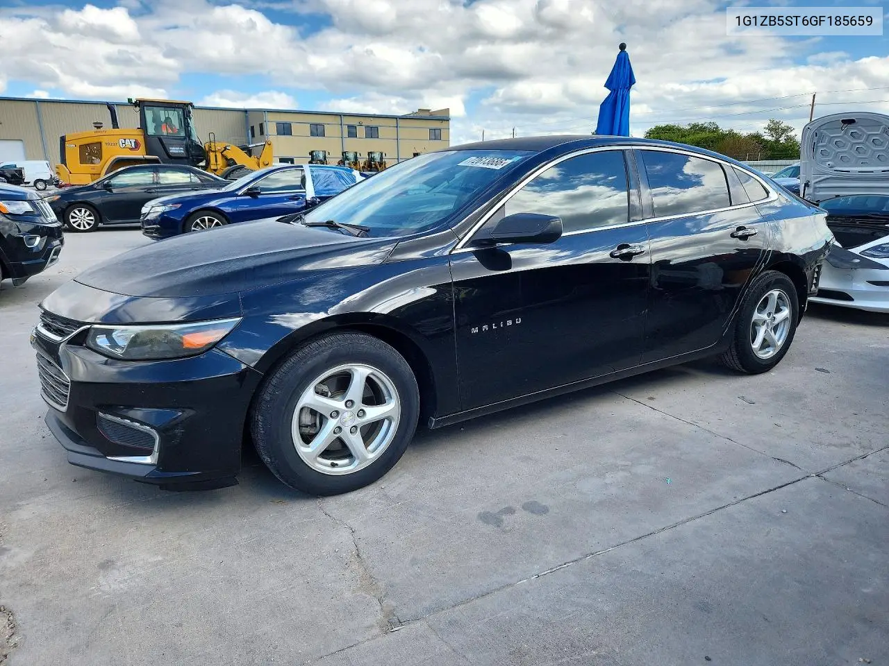 CHEVROLET MALIBU 2016, VIN 1G1ZB5ST6GF185659