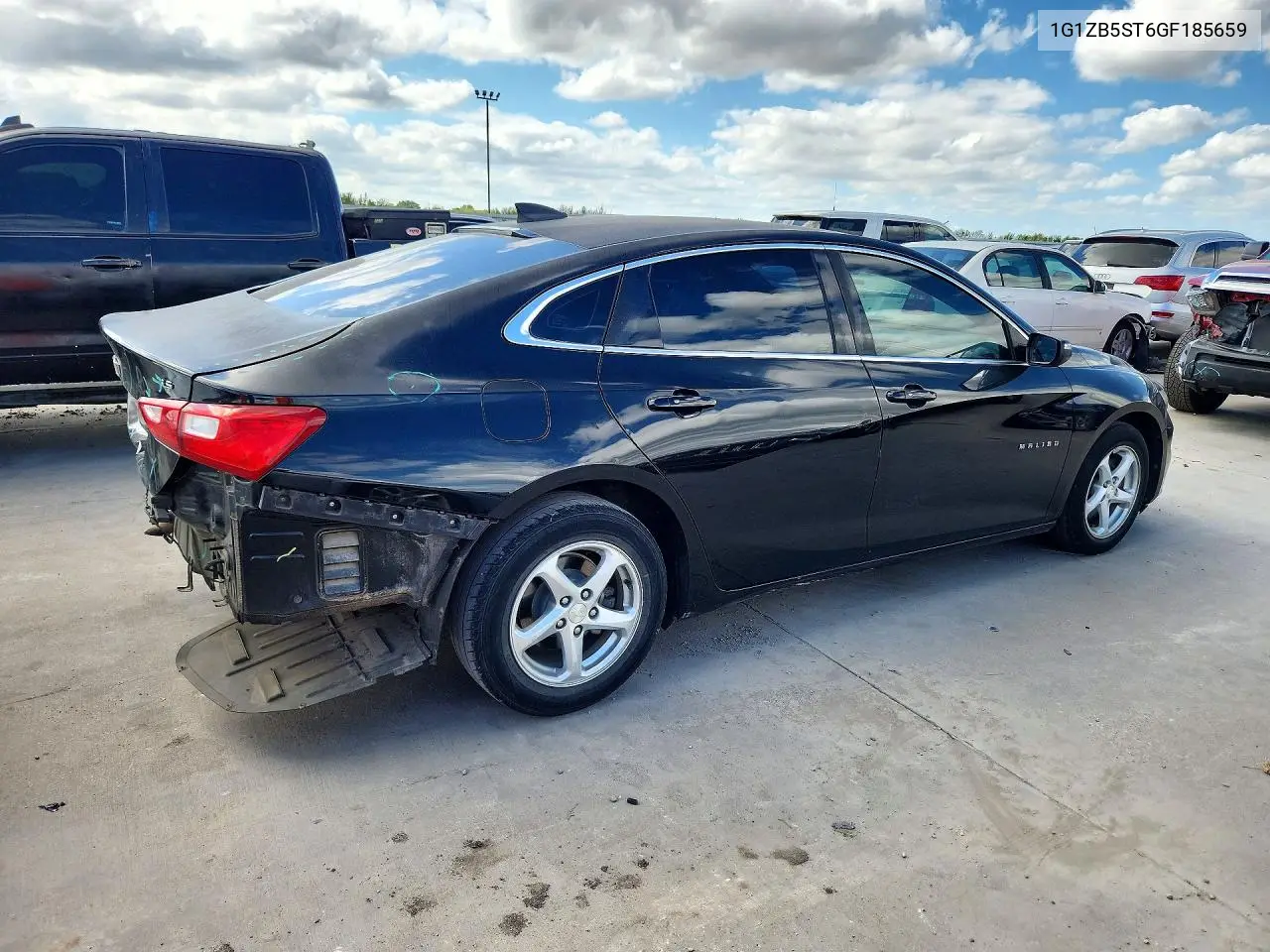 2016 CHEVROLET MALIBU VIN 1G1ZB5ST6GF185659 — фото 3