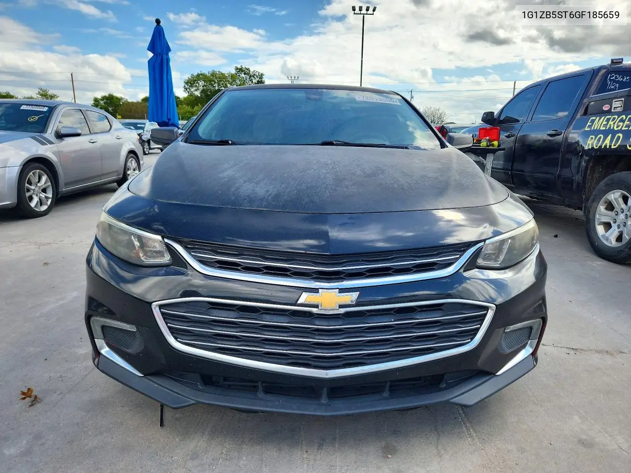 2016 CHEVROLET MALIBU VIN 1G1ZB5ST6GF185659 — фото 5