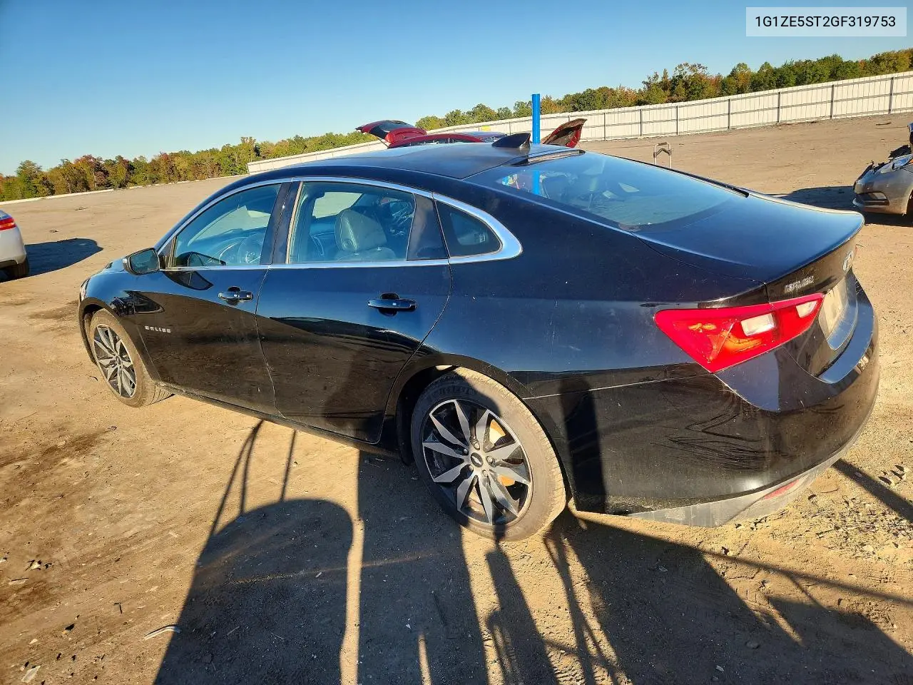 2016 CHEVROLET MALIBU VIN 1G1ZE5ST2GF319753 — фото 2