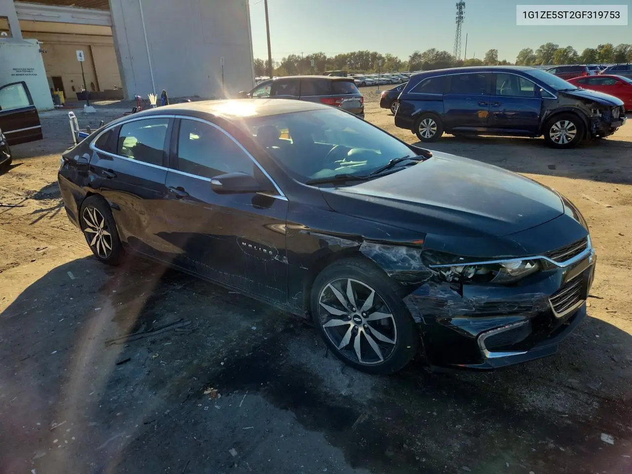 2016 CHEVROLET MALIBU VIN 1G1ZE5ST2GF319753 — фото 4