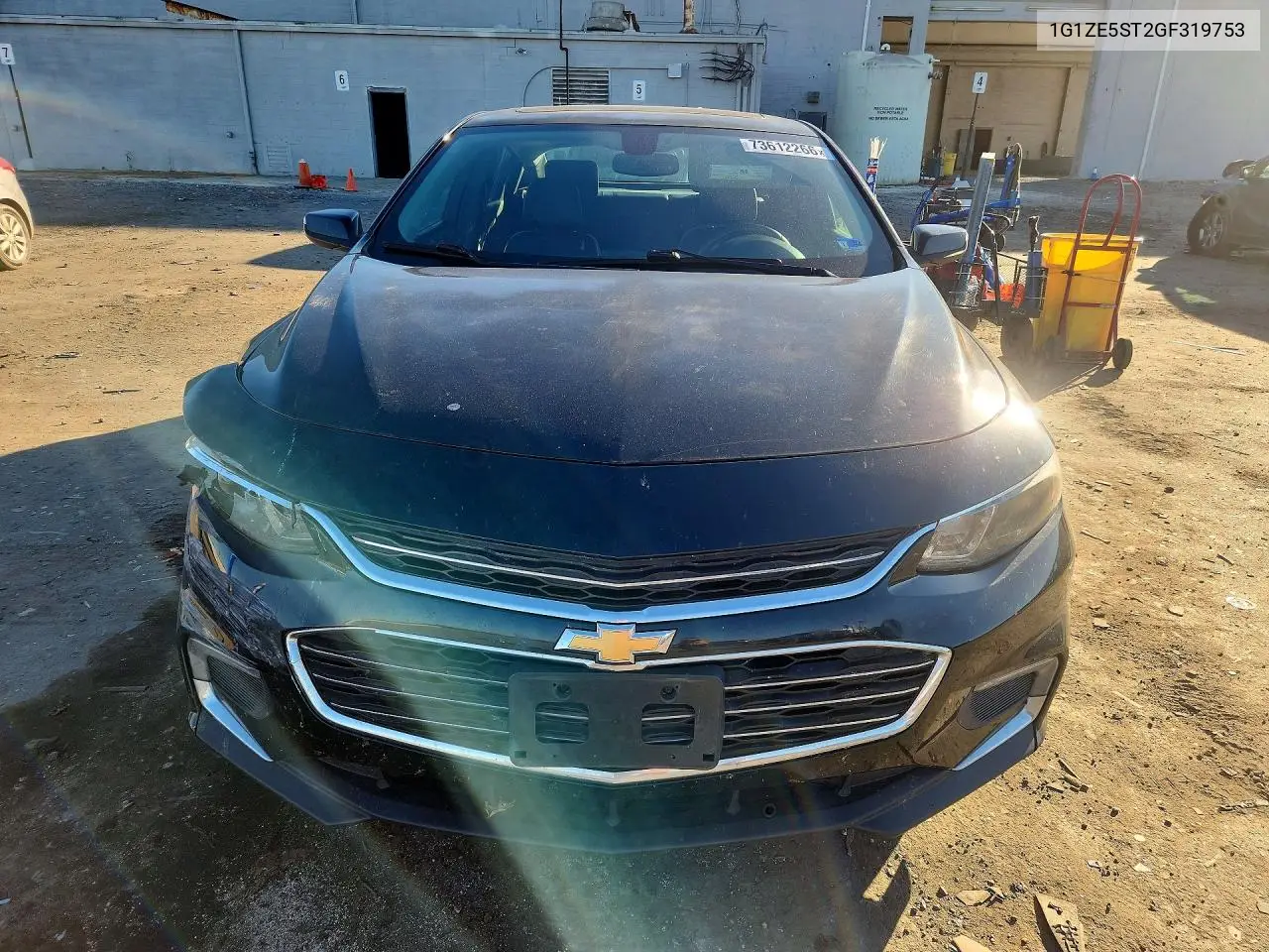 2016 CHEVROLET MALIBU VIN 1G1ZE5ST2GF319753 — фото 5