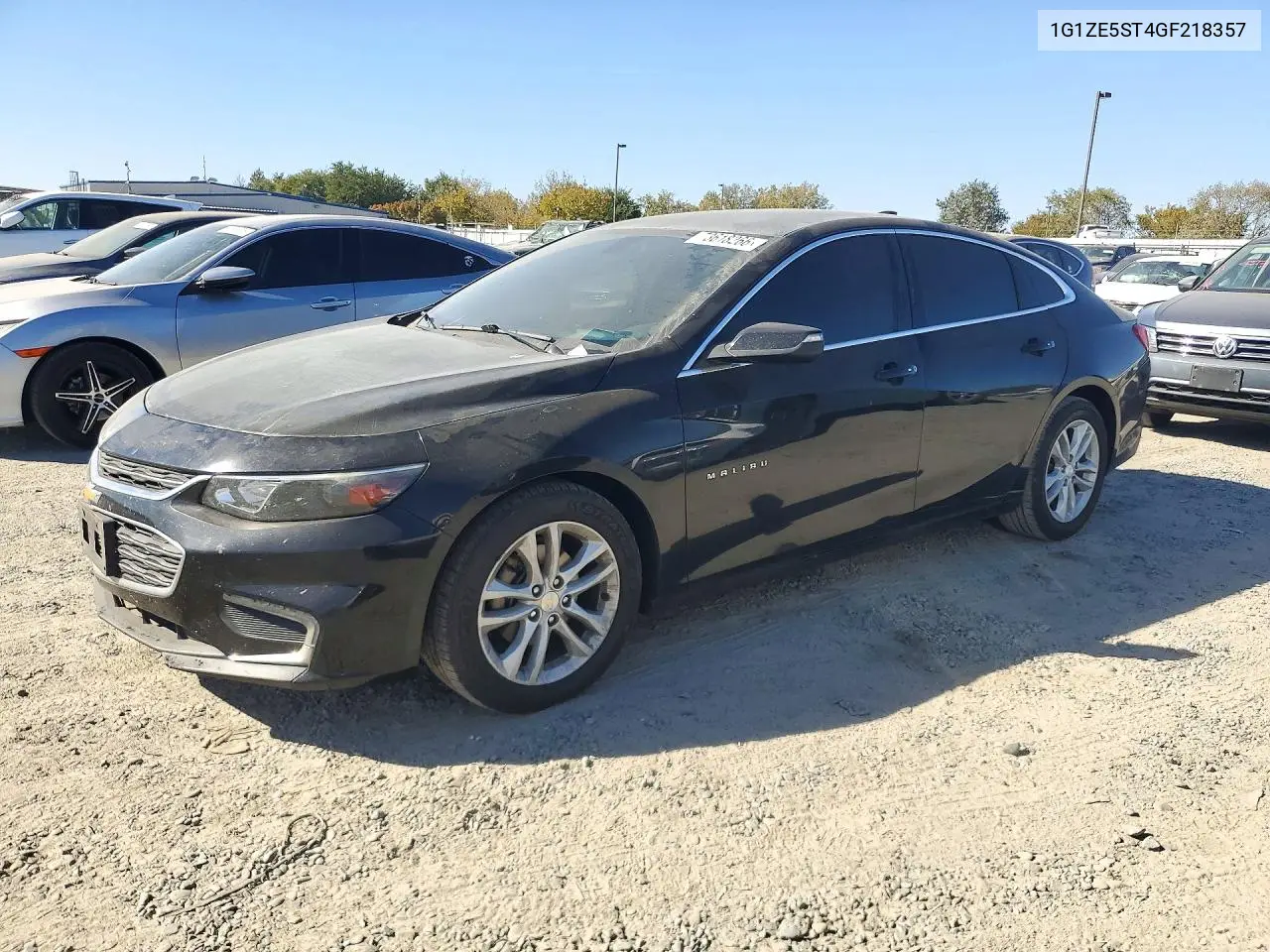 CHEVROLET MALIBU 2016, VIN 1G1ZE5ST4GF218357
