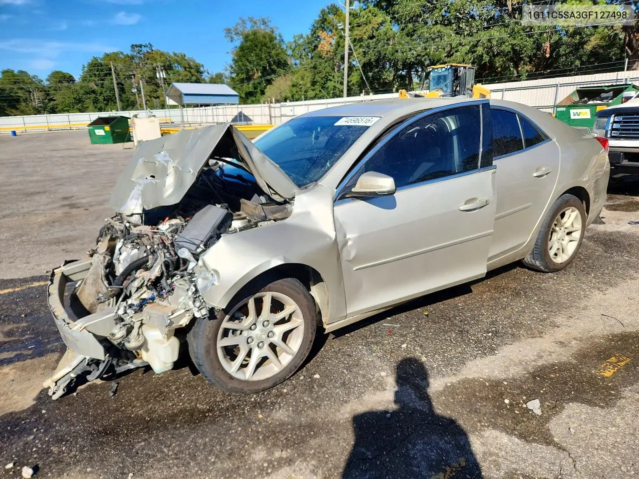 CHEVROLET MALIBU 2016, VIN 1G11C5SA3GF127498