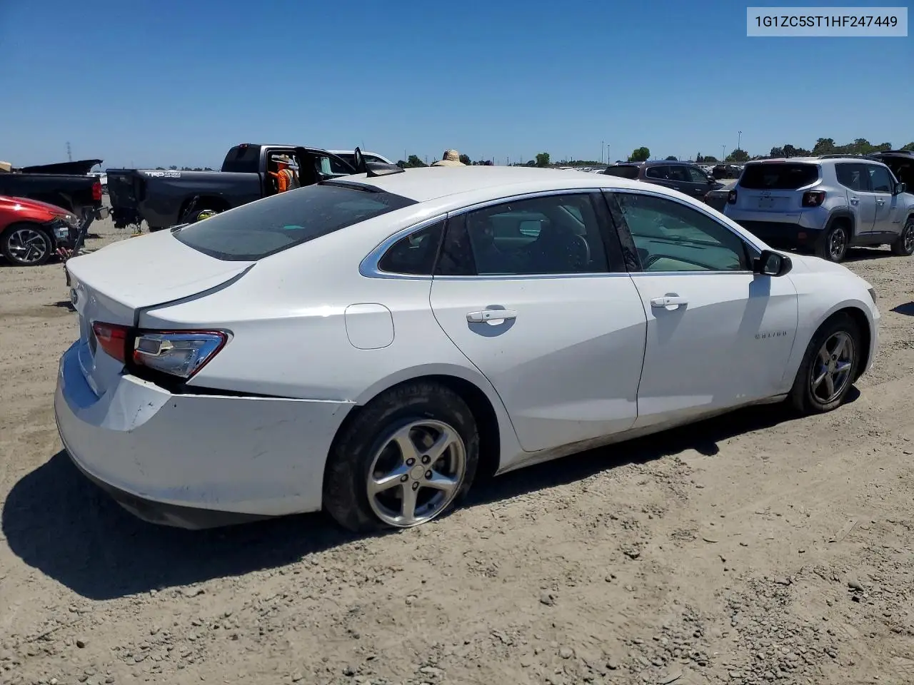 2017 CHEVROLET MALIBU VIN 1G1ZC5ST1HF247449 — фото 3