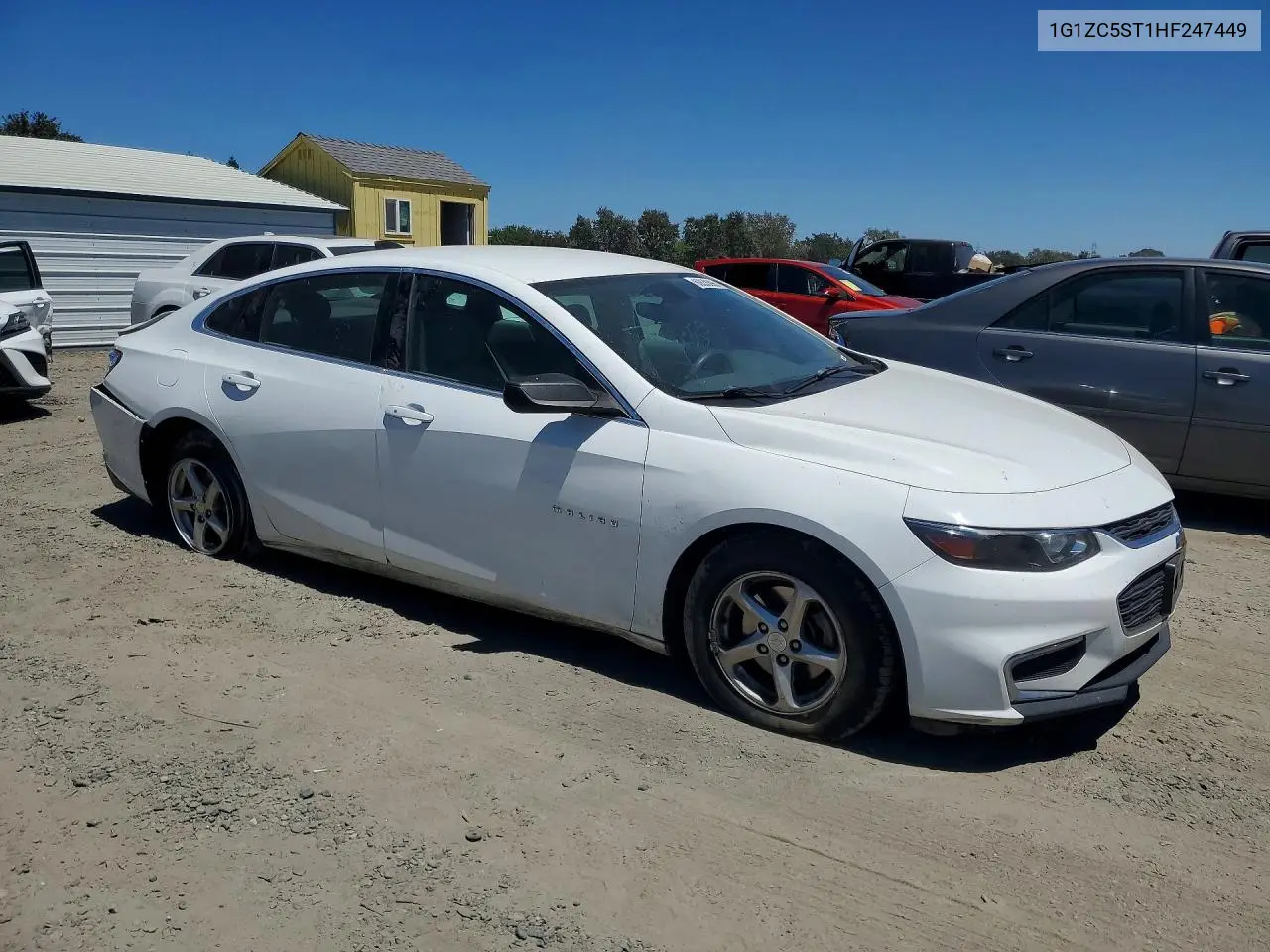 2017 CHEVROLET MALIBU VIN 1G1ZC5ST1HF247449 — фото 4