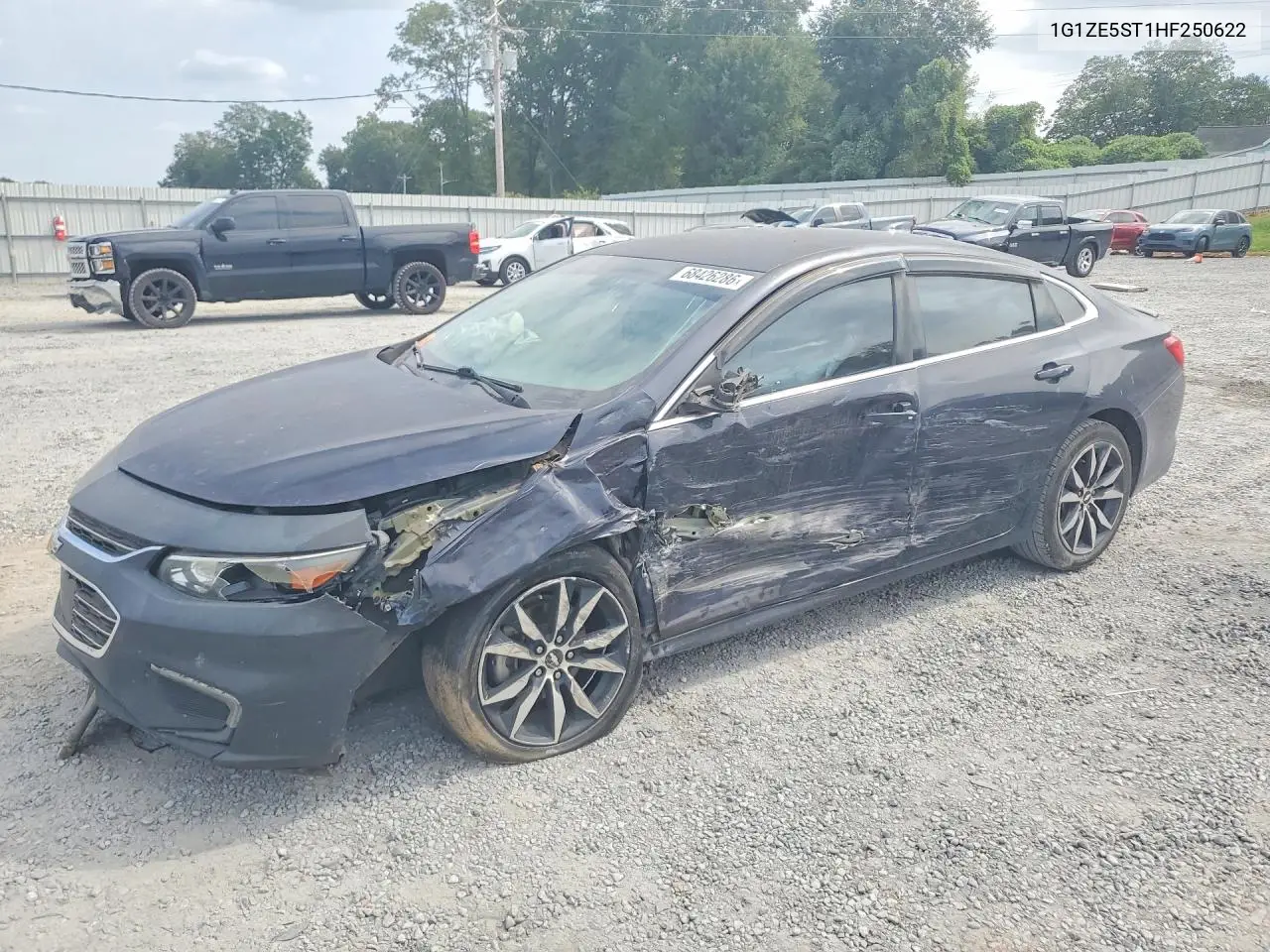 CHEVROLET MALIBU 2017, VIN 1G1ZE5ST1HF250622