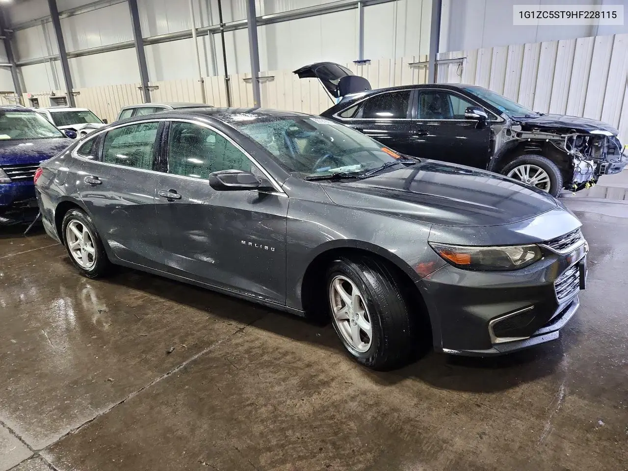 2017 CHEVROLET MALIBU VIN 1G1ZC5ST9HF228115 — фото 4