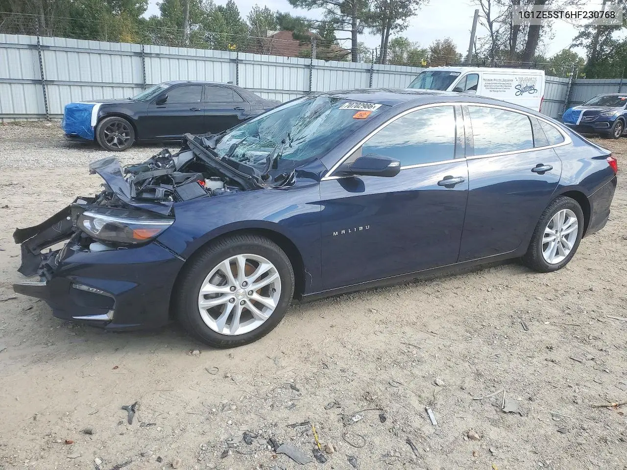 CHEVROLET MALIBU 2017, VIN 1G1ZE5ST6HF230768