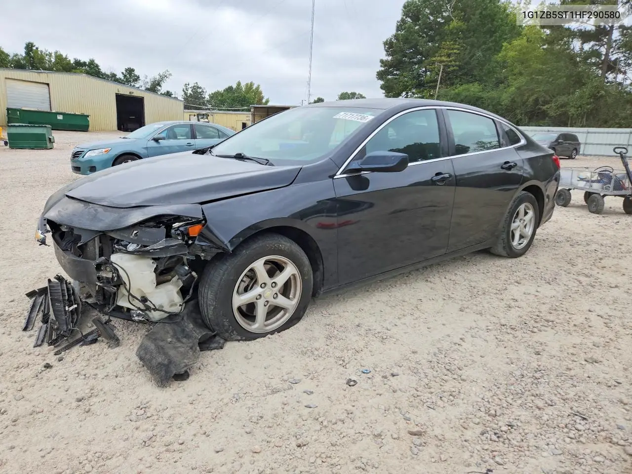 CHEVROLET MALIBU 2017, VIN 1G1ZB5ST1HF290580