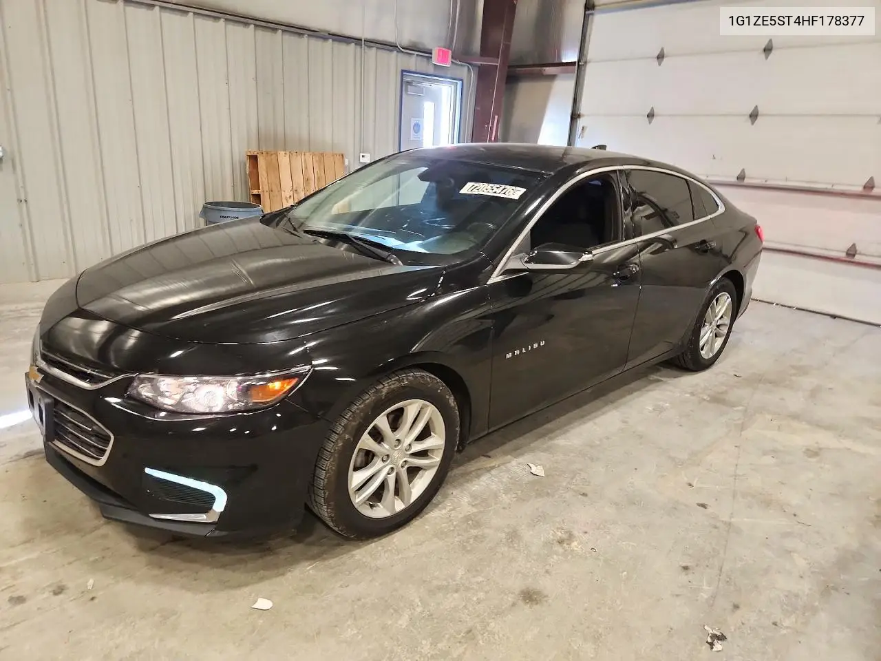 CHEVROLET MALIBU 2017, VIN 1G1ZE5ST4HF178377